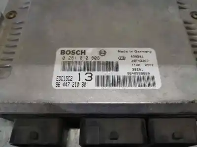 Peça sobressalente para automóvel em segunda mão centralina de motor uce por citroen c5 berlina 2.0 hdi sx referências oem iam 