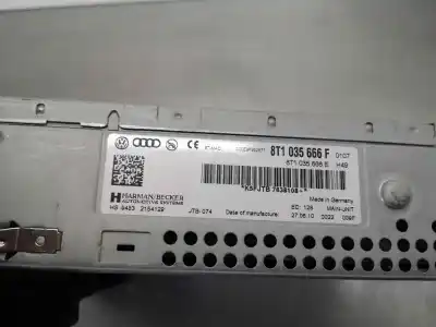 Second-hand car spare part gps navigation system for audi a5 coupe (8t) 3.0 tdi quattro oem iam references 8t1 035 666 f 4g0 035 053 8t0 919 609 f