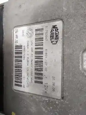 Gebrauchtes Autoersatzteil ecu-motorsteuergerät uce motorsteuergerät zum fiat panda (169) 1.2 8v dynamic oem-iam-referenzen 0051793115