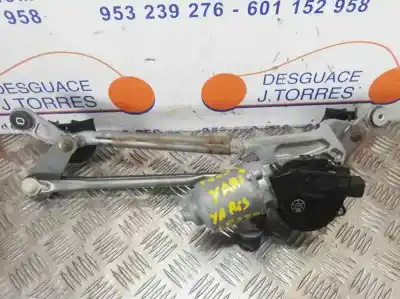 Second-hand car spare part front windshield wiper motor for toyota yaris (ksp9/scp9/nlp9) blue oem iam references 85110-odo0  159300-04.31