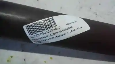 Pezzo di ricambio per auto di seconda mano trasmissione anteriore destra per ford fiesta (ccn) individual 125 cv / 92 kw riferimenti oem iam   