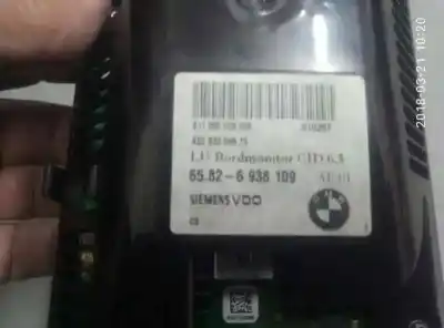 Second-hand car spare part multifunction display for bmw 5 (e60) 520 i oem iam references   