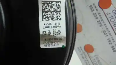 Second-hand car spare part brake servo for volkswagen golf vi (5k1) 1.4 oem iam references 1k1 614 105 ck  