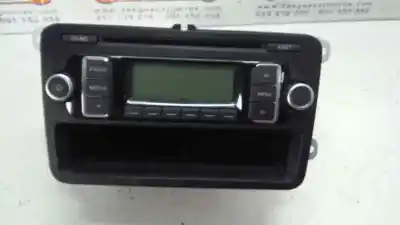 Peça sobressalente para automóvel em segunda mão sistema de áudio / rádio cd por volkswagen golf vi (5k1) 1.4 referências oem iam 5k0 035 156