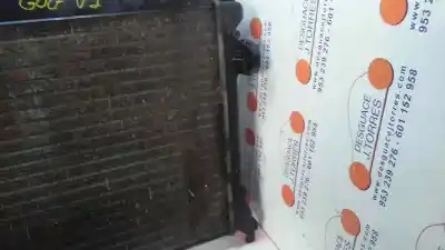 Peça sobressalente para automóvel em segunda mão radiador de água por volkswagen golf vi (5k1) 1.4 referências oem iam 1k0 121 251 dl