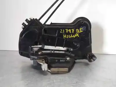 Second-hand car spare part left front door lock for toyota hilux (kun) double cab sol oem iam references   