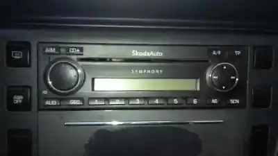 Автозапчасти б/у аудиосистема / радио cd за skoda superb i (3u4) 1.9 tdi ссылки oem iam 1u0035156c  skzaz4b 0322984