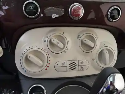 Pezzo di ricambio per auto di seconda mano controllo riscaldamento / aria condizionata per fiat nuova 500 (150) lounge 69 cv / 51 kw riferimenti oem iam 