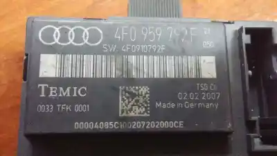 Peça sobressalente para automóvel em segunda mão módulo eletrônico por audi a6 c6 (4f2) 2.7 tdi referências oem iam 