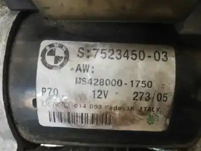 Piesă de schimb auto la mâna a doua electromotor pentru bmw serie 1 berlina (e81/e87) 118i referințe oem iam s:7523450-03