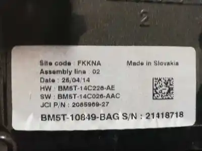Peça sobressalente para automóvel em segunda mão quadrante por ford focus turn. (cb8) 1.0 ecoboost cat referências oem iam   2085969-27