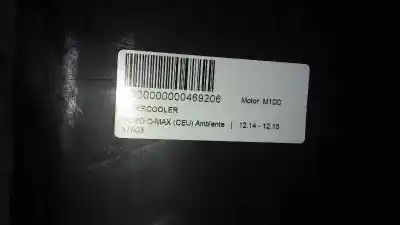 Автозапчастина б/у інтеркулер для ford c-max (ceu) ambiente 101 cv / 74 kw посилання на oem iam   