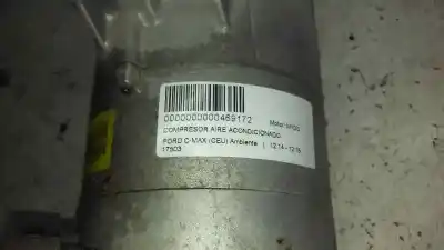 Автозапчастина б/у компресор кондиционера для ford c-max (ceu) ambiente 101 cv / 74 kw посилання на oem iam du61-19d629-fe  