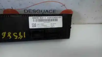 Peça sobressalente para automóvel em segunda mão comando de sofagem (chauffage / ar condicionado) por bmw x1 (e84) sdrive 20 d referências oem iam 6411 9263302-01  