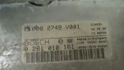 Second-hand car spare part ECU ENGINE CONTROL for SMART CITY-COUPÉ  OEM IAM references 0 281 010 161  