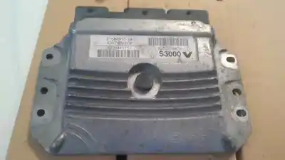 Second-hand car spare part ecu engine control for renault modus confort dynamique 98 cv / 72 kw oem iam references 8200501860 8200411717 8200376474