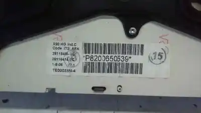 Peça sobressalente para automóvel em segunda mão quadrante por dacia logan ambiance referências oem iam p8200650539  