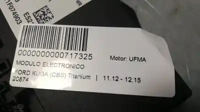 Автозапчастина б/у електронний модуль для ford kuga (cbs) titanium посилання на oem iam cj5t-14b673-ar  