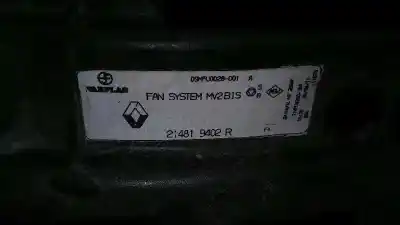 Tweedehands auto-onderdeel elektro ventilator voor renault fluence dynamique oem iam-referenties 03mfu0028-001 a