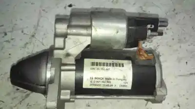 Peça sobressalente para automóvel em segunda mão motor de arranque por opel corsa e color edition referências oem iam 