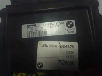 Автозапчастина б/у ебу контролер двигуна для mini mini (r50,r53) one посилання на oem iam s118012001 n 1214 7527610-01 s83293