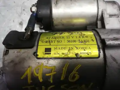 Автозапчасти б/у двигатель запускается за hyundai tucson (tl, tle) 1.7 crdi ссылки oem iam 36100-2a950  