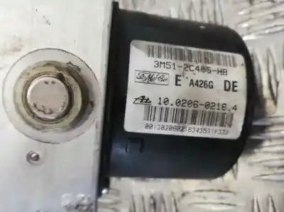 Second-hand car spare part abs for mazda 3 sedán (bk) 1.6 di turbo (bk12y) oem iam references bvsn437azd 10.0206-0216.4 3m51-2c405-hb