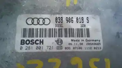 Peça sobressalente para automóvel em segunda mão centralina de motor uce por audi a4 berlina (b5) 1.9 tdi referências oem iam 