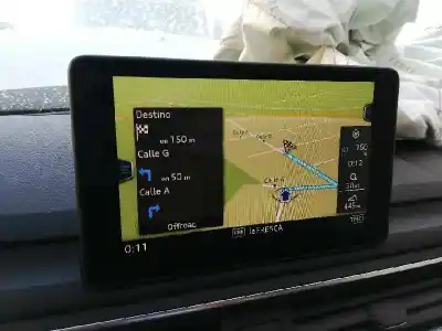 Second-hand car spare part gps navigation system for audi a4 b9 (8w2, 8wc) 2.0 tdi oem iam references 8w0 919 614