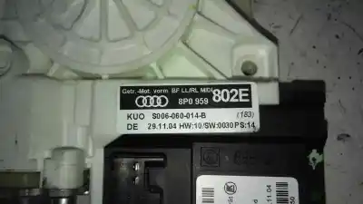 Автозапчастина б/у двигатель переднього правого скла для audi a3 (8p) 2.0 tfsi ambition quattro посилання на oem iam 8p0 959 802 e  