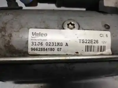 Second-hand car spare part starter motor for citroen jumpy combi confort m oem iam references ts22e26