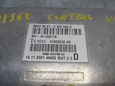Second-hand car spare part electronic module for bmw serie 7 (e65/e66) 745i oem iam references 84.41-6 922 640.9  