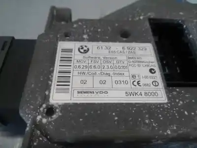 Second-hand car spare part ignition switch for bmw serie 7 (e65/e66) 745i oem iam references d-80788  