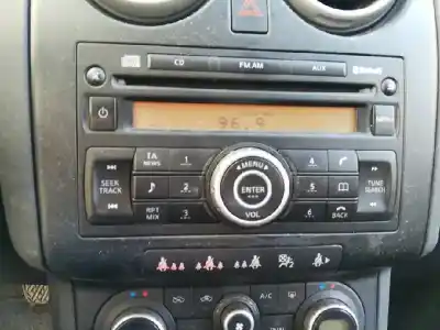 Peça sobressalente para automóvel em segunda mão sistema de áudio / rádio cd por nissan qashqai (j10) acenta referências oem iam 28185-jd05a