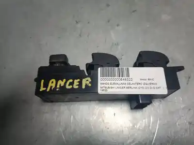 Peça sobressalente para automóvel em segunda mão botão / interruptor elevador vidro dianteiro esquerdo por mitsubishi lancer berlina (cy0) 2.0 di-d cat referências oem iam 8608a058