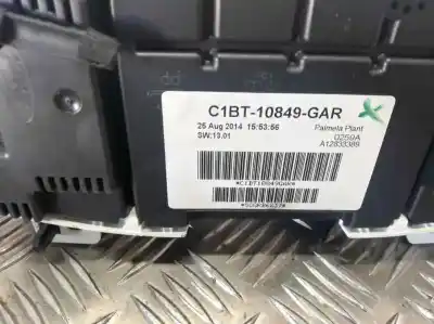 Автозапчастина б/у панель інструментів для ford fiesta (ccn) ambiente посилання на oem iam c1bt-10849-gar  