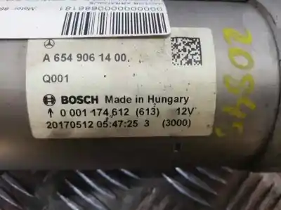 Автозапчасти б/у двигатель запускается за mercedes-benz clase e lim. (w213) * ссылки oem iam a 654 906 14 00