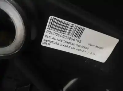 Автозапчасти б/у регулятор стекла заднего левого за mercedes-benz clase e lim. (w213) * ссылки oem iam 