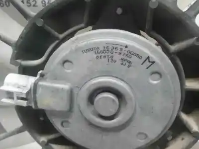 Second-hand car spare part radiator cooling fan for toyota yaris (ksp9/scp9/nlp9) blue oem iam references 1076615  