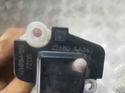 Peça sobressalente para automóvel em segunda mão medidor de massa de ar por subaru impreza g12 limited 150 cv / 110 kw referências oem iam afh70m-59a