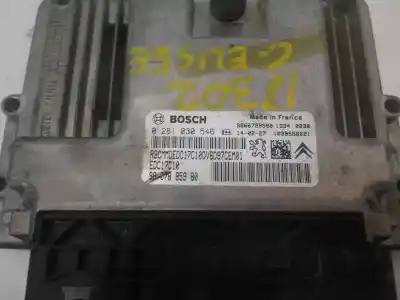 Автозапчастина б/у ебу контролер двигуна для citroen c-elysée exclusive посилання на oem iam 1609339680  