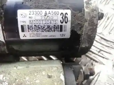 Second-hand car spare part starter motor for subaru impreza g12 limited 150 cv / 110 kw oem iam references 23300-aa560  m000t 30475