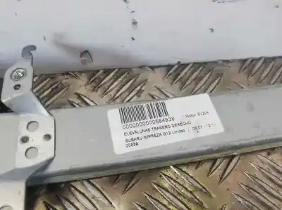 Peça sobressalente para automóvel em segunda mão elevador de vidros traseiro direito por subaru impreza g12 limited 150 cv / 110 kw referências oem iam 