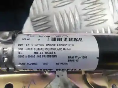 Peça sobressalente para automóvel em segunda mão airbag de cortina dianteiro esquerdo por subaru impreza g12 limited 150 cv / 110 kw referências oem iam 12122/7350