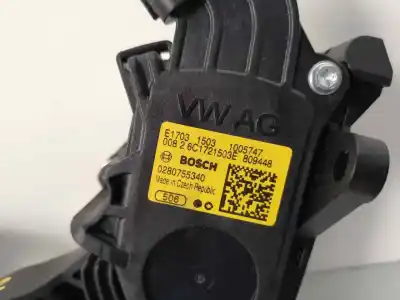 Second-hand car spare part accelerator pedal for skoda rapid active oem iam references 0280755340  