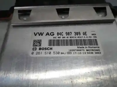 Second-hand car spare part ecu engine control for skoda rapid active oem iam references 0 261 s10 530  04c 907 309 ae