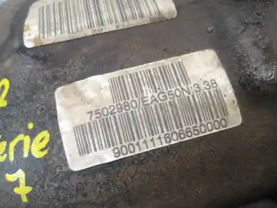 Pezzo di ricambio per auto di seconda mano differenziale posteriore per bmw serie 7 (e65/e66) 745i riferimenti oem iam 7502980/eag50n 3.38  