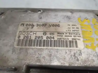 Second-hand car spare part ecu engine control for smart coupe 0.6 turbo cat oem iam references 0 261 205 004