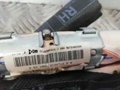 Peça sobressalente para automóvel em segunda mão airbag de cortina dianteiro esquerdo por citroen c3 business referências oem iam 96 72 46 53 80