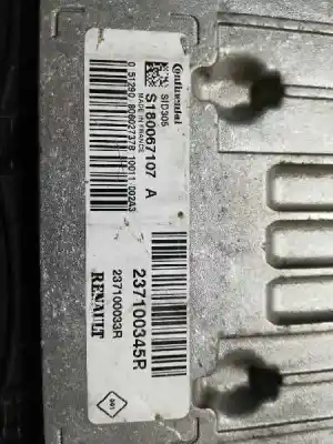 Piesă de schimb auto la mâna a doua unitate de control motor ecu pentru renault scénic iii (jz0/1_) 1.5 dci referințe oem iam s180067107 a  